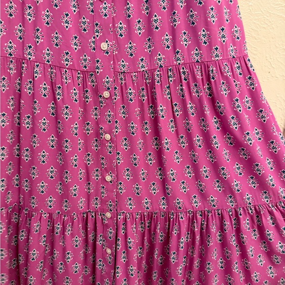 Pink Floral Women's Dress - Picture 4 of 8